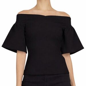 Ted Baker Gianori Black Off-Shoulder Women's Top